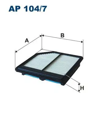 FILTRON AP104/7 Hava Filtresi 17220RNAA00 resmi