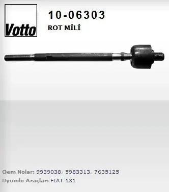VOTTO 10-06303 Rot Mili 5983313 resmi