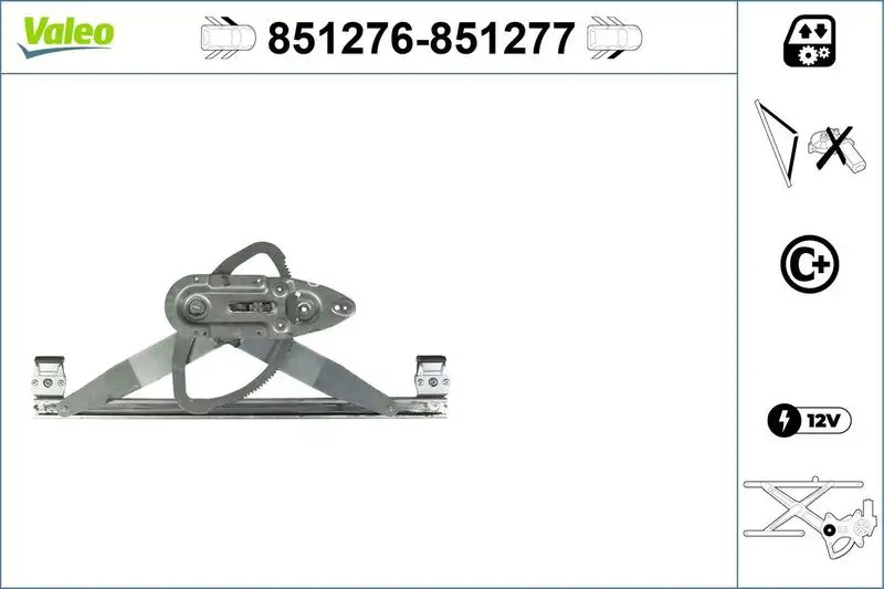 VALEO 851276 Ön Cam Krikosu (Sol) resmi