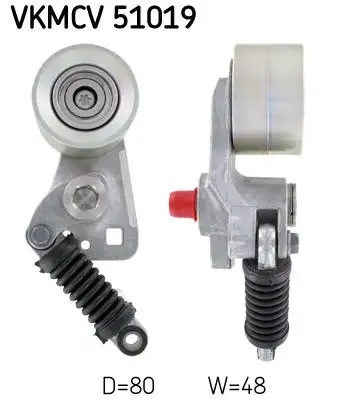 SKF VKMCV51019 Kayış Gergi Kütüğü resmi
