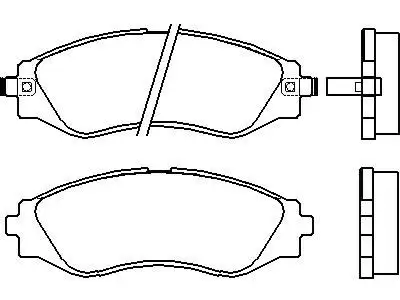 MGA 55338 Ön Fren Balatası 96446742 resmi