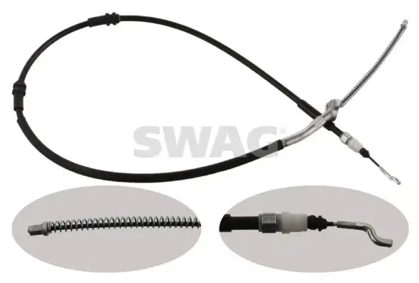 SWAG 30936712 El Fren Halatı (Arka) 2H0609721C resmi