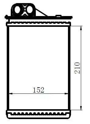ORIS KCI008032 Kalorifer Radyatörü 6448J8 resmi