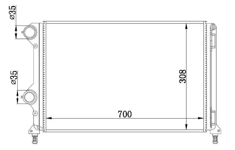 ORIS MFI851034 Radyatör 46807378 resmi