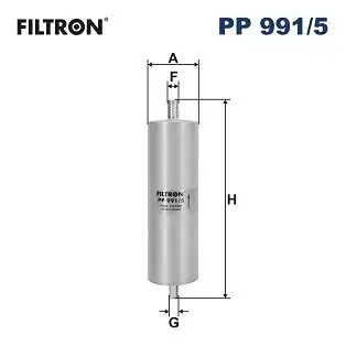 FILTRON PP991/5 Yakıt Filtresi 4G0127401 resmi