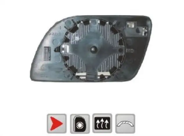 VIEWMAX VM194GHR Dış Ayna Camı (Sağ) 6Q0857522C resmi