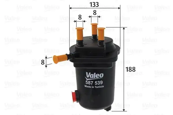 VALEO 587539 Yakıt Filtresi 7701063611 resmi