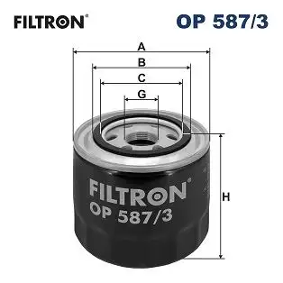 FILTRON OP587/3 Yağ Filtresi resmi