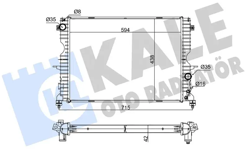 KALE 350400 Radyatör resmi