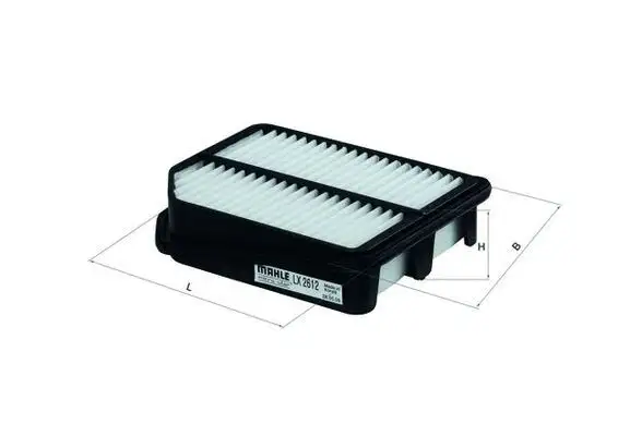 MAHLE LX2612 Hava Filtresi 1378065J00000 resmi
