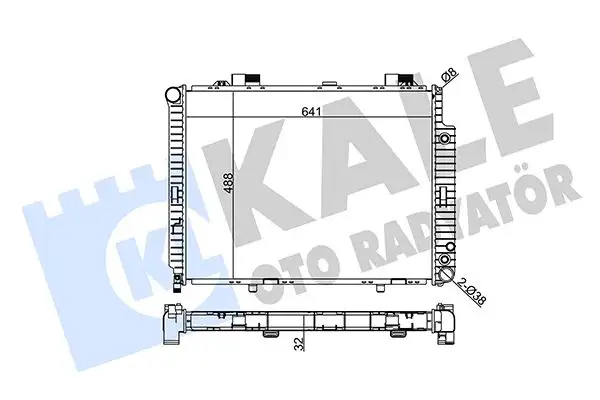 KALE 360500 Radyatör resmi