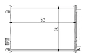 ORIS CFI768016 Klima Radyatörü 1S5119710AA resmi