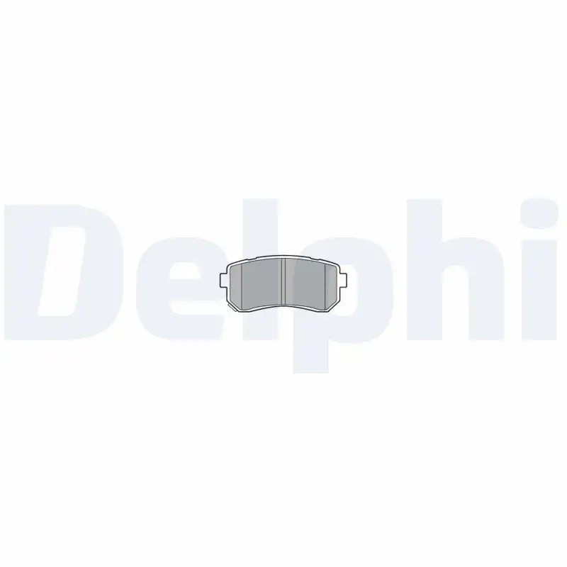 DELPHI LP3576 Arka Fren Balatası resmi