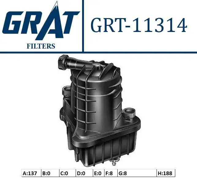 GRAT 11314 Yakıt Filtresi 7701479151 resmi