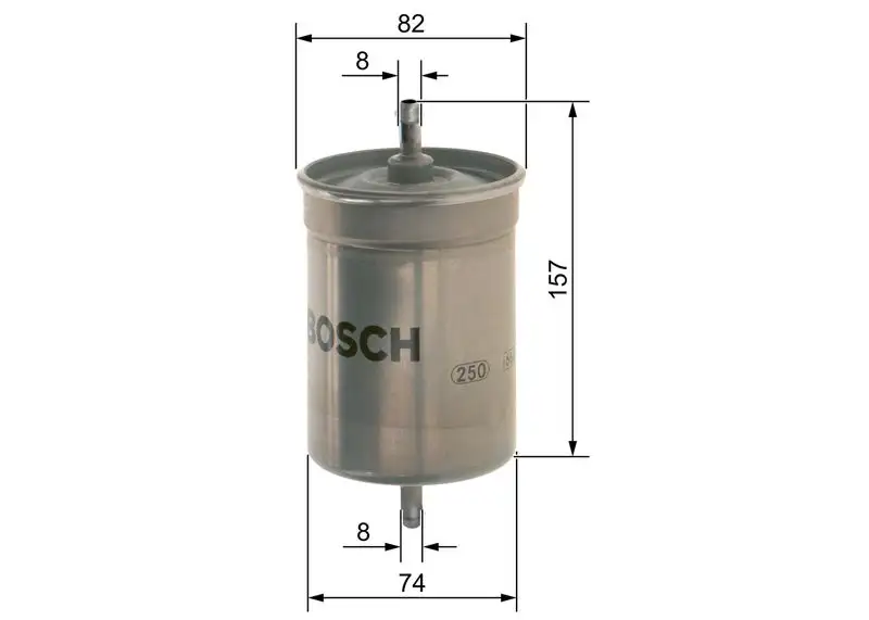 BOSCH 09864B2008 Yakıt Filtresi resmi