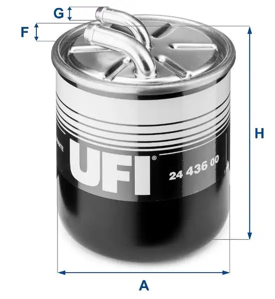 UFI 24.436.00 Yakıt Filtresi resmi