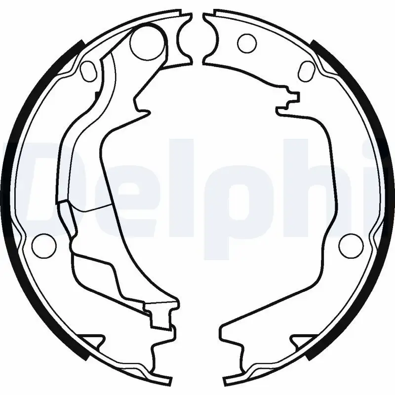 DELPHI LS2042 El Fren Balatası resmi