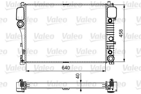 VALEO 735299 Radyatör A2215003203 resmi