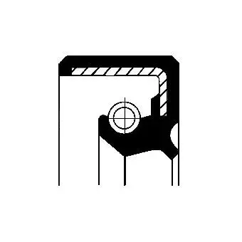 CORTECO 12001714B (82001714) Yağ Keçesi 14211697 resmi