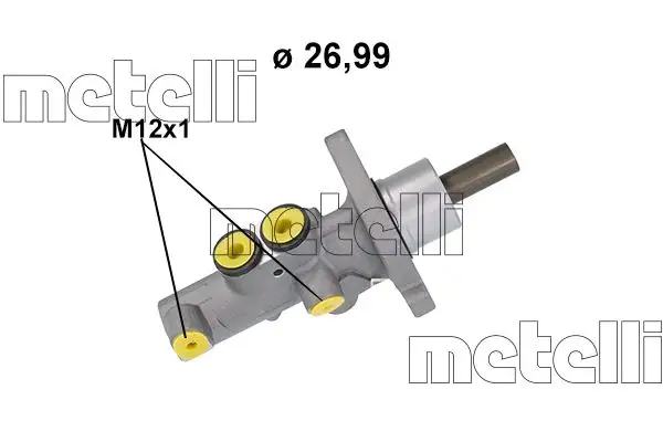 METELLI 05-1218 Ana Merkez 7E0611019B resmi