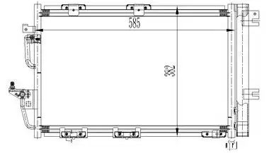 ORIS COP113016 Klima Radyatörü 1850097 resmi