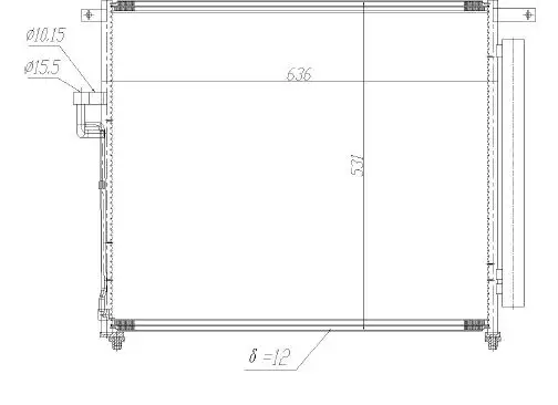 MGA 82289 Klima Radyatörü AB3919710AB resmi