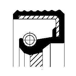 CORTECO 01032055B (82032055) Yağ Keçesi 02155420 resmi