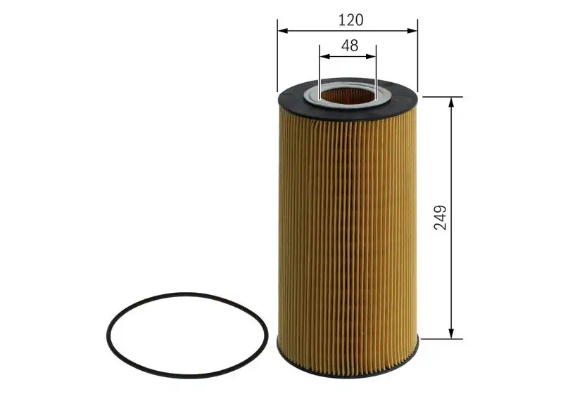 BOSCH 09864B7080 Yağ Filtresi resmi