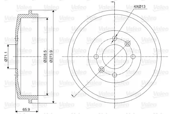 VALEO 237000 Fren Kampanası 424724 resmi