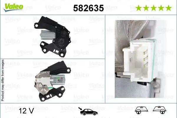 VALEO 582635 Silecek Motoru (Arka) 6405GC resmi