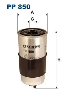 FILTRON PP850 Yakıt Filtresi resmi