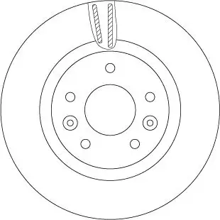 TRW DF6786 Ön Fren Diski resmi
