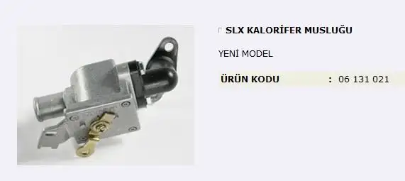 MITA 06131021 Kalorifer Musluğu 85008617 resmi