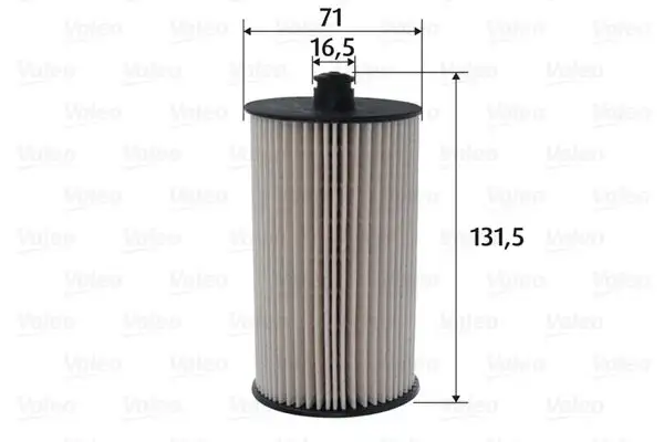 VALEO 587071 Yakıt Filtresi 2E0127177 resmi