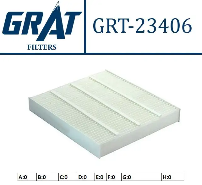 GRAT 23406 Polen Filtresi 80291ST3E01 resmi