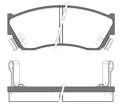 MGA 55597 Ön Fren Balatası resmi