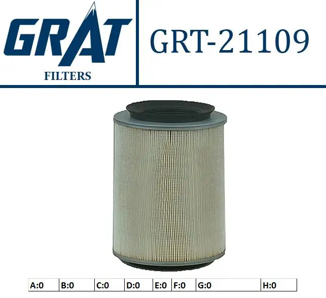 GRAT 21109 Hava Filtresi ME017242 resmi