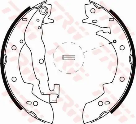 TRW GS6237 Arka Fren Balatası 34211157302 resmi