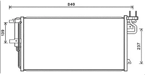 ORIS CFR980000 Klima Radyatörü 1856995EJ7H19710AC resmi