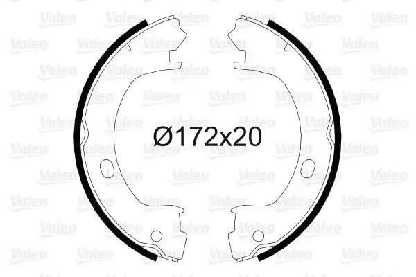 VALEO 564057 El Fren Balatası 5073647AA resmi