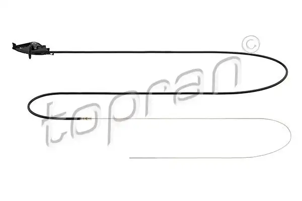 TOPRAN 103707001 Kaput Açma Teli resmi