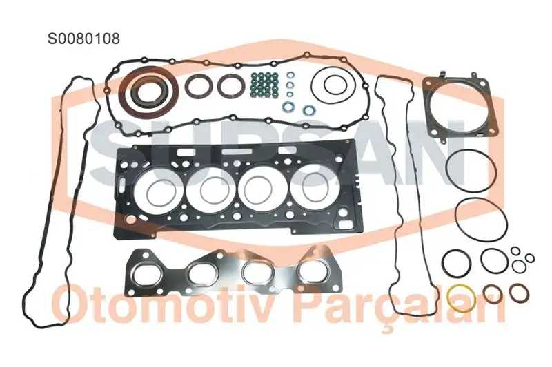 SUPSAN S0080108 Motor Takım Conta (Alt ve Üst) 0197TU5JP4 resmi