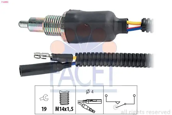 FACET 7.6093 Geri Vites Müşiri resmi