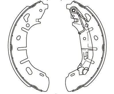 MGA 54244 Arka Fren Balatası 77365346 resmi