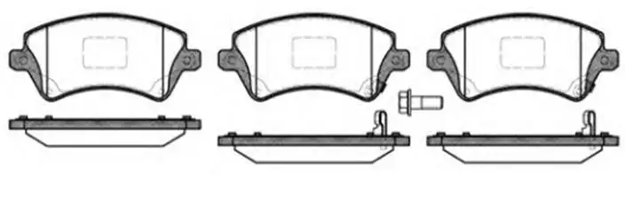 MGA 55272 Ön Fren Balatası 446502061 resmi