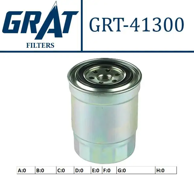 GRAT 41300 Yakıt Filtresi 1640502N10 resmi
