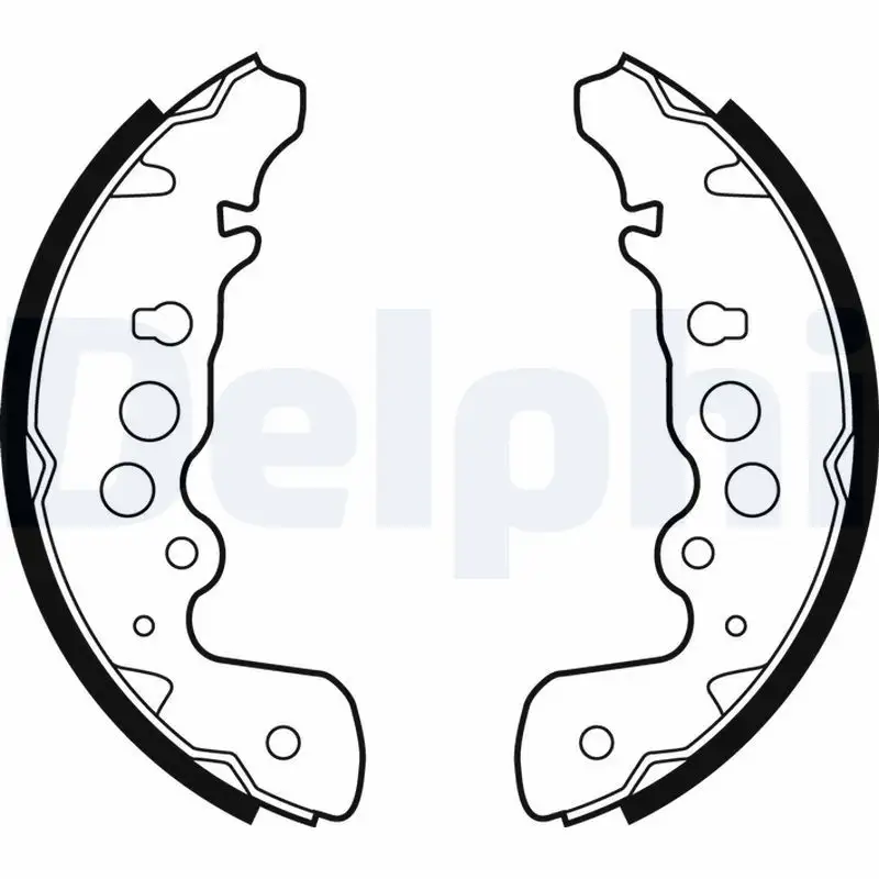 DELPHI LS1882 Arka Fren Balatası resmi