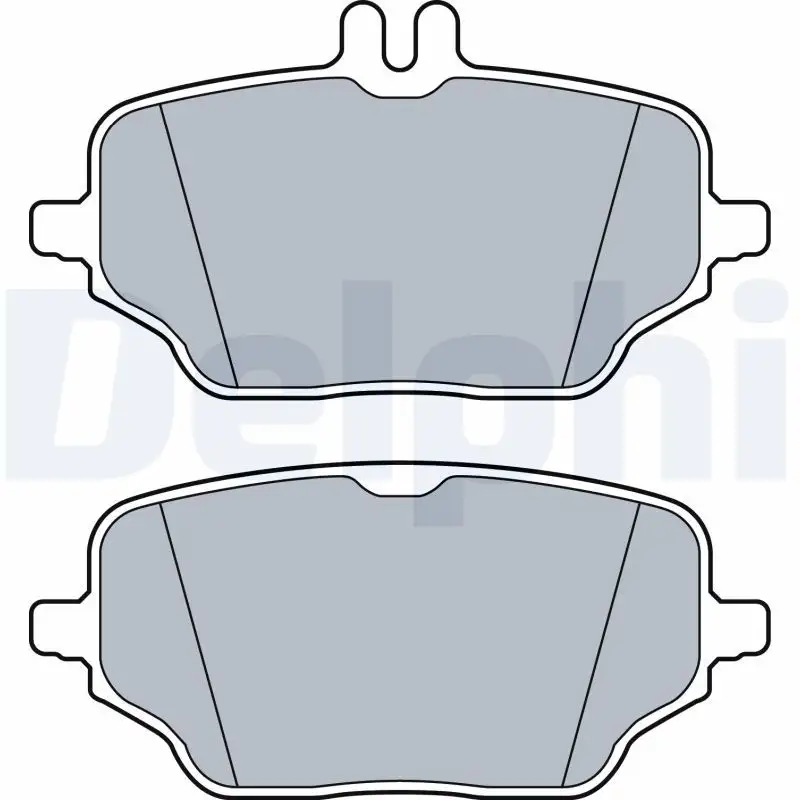 DELPHI LP3572 Arka Fren Balatası A0004204202 resmi