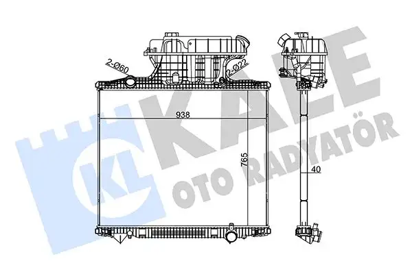 KALE 350255 Radyatör resmi