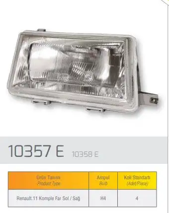 FARBA 10357D Ön Far (Sol) 7702247317 resmi
